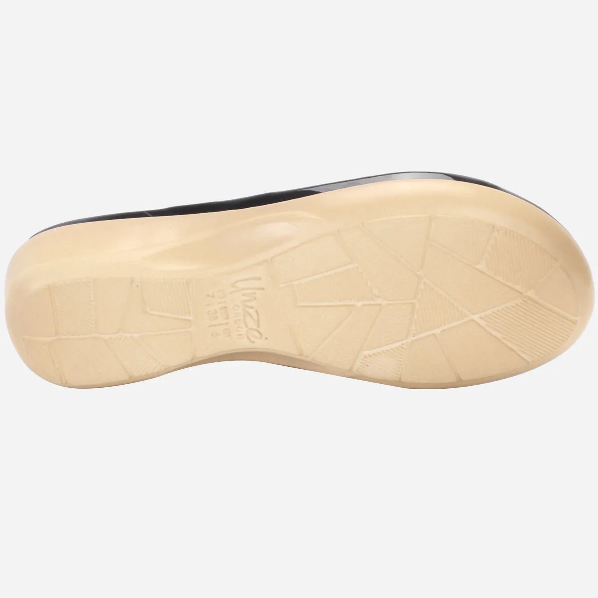 Womens "ERINE" Open Toe Comfy Everyday Wedge Slipper